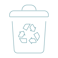 Diverted-waste